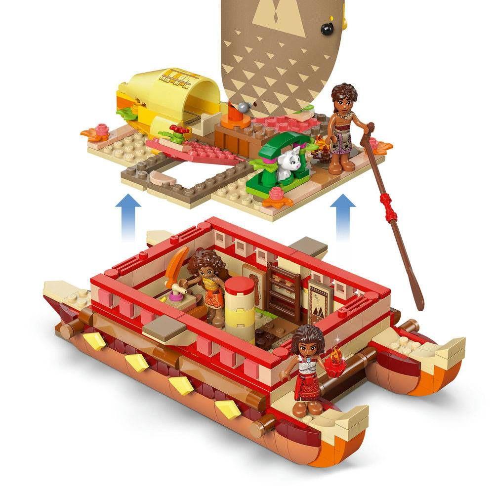 LEGO 43270 Disney Canoa de Aventuras da Vaiana (6+ anos - 529 peças), miniatura 6