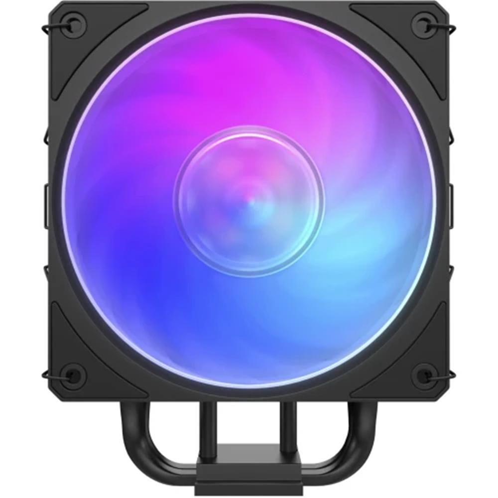 Refrigerador de CPU COOLER MASTER Hyper 212 3DHP Black ARGB (120 mm - 1 ventoinha - 2050 RPM - Preto)