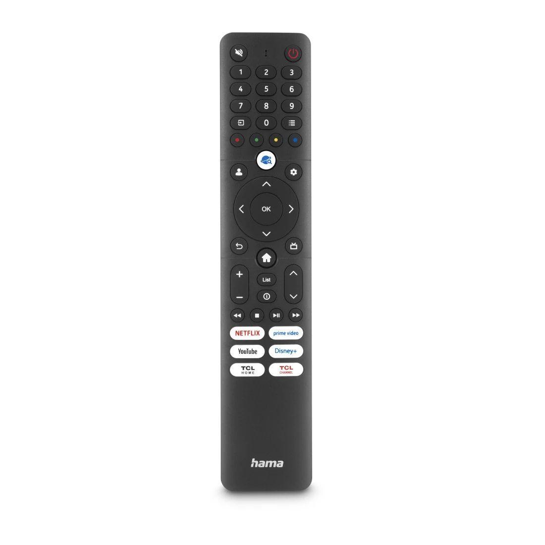 Comando à Distância HAMA 00221068 para TV TCL (Infravermelhos - Preto)