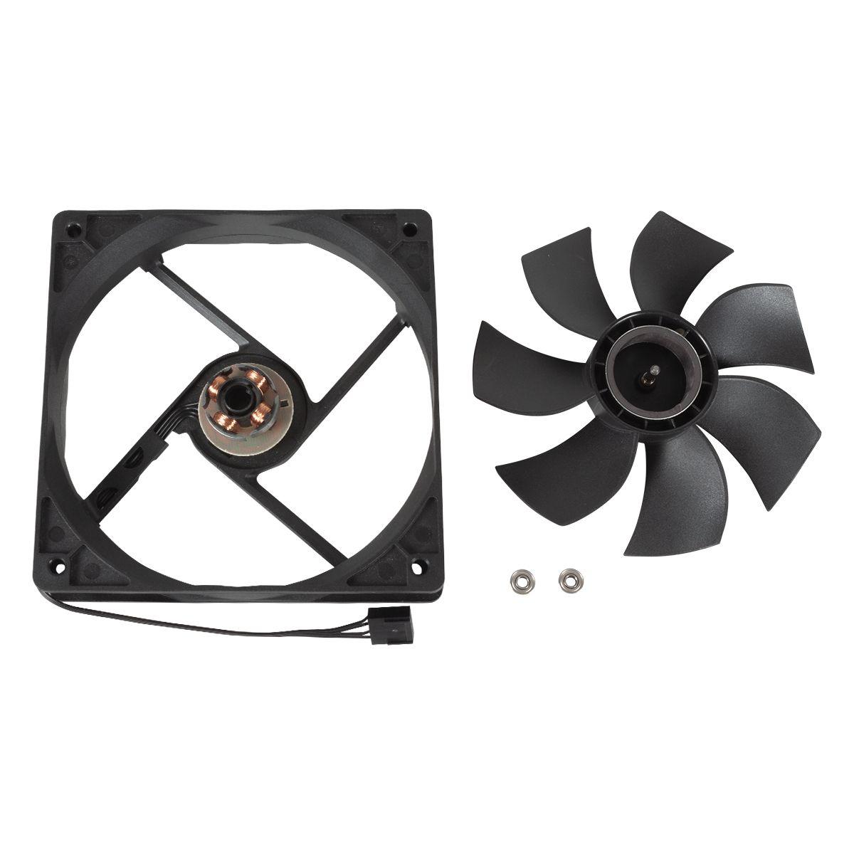 Ventoinha para Caixa de Computador UNYKACH 80.80.25 (Não suportado - Preto), miniatura 5