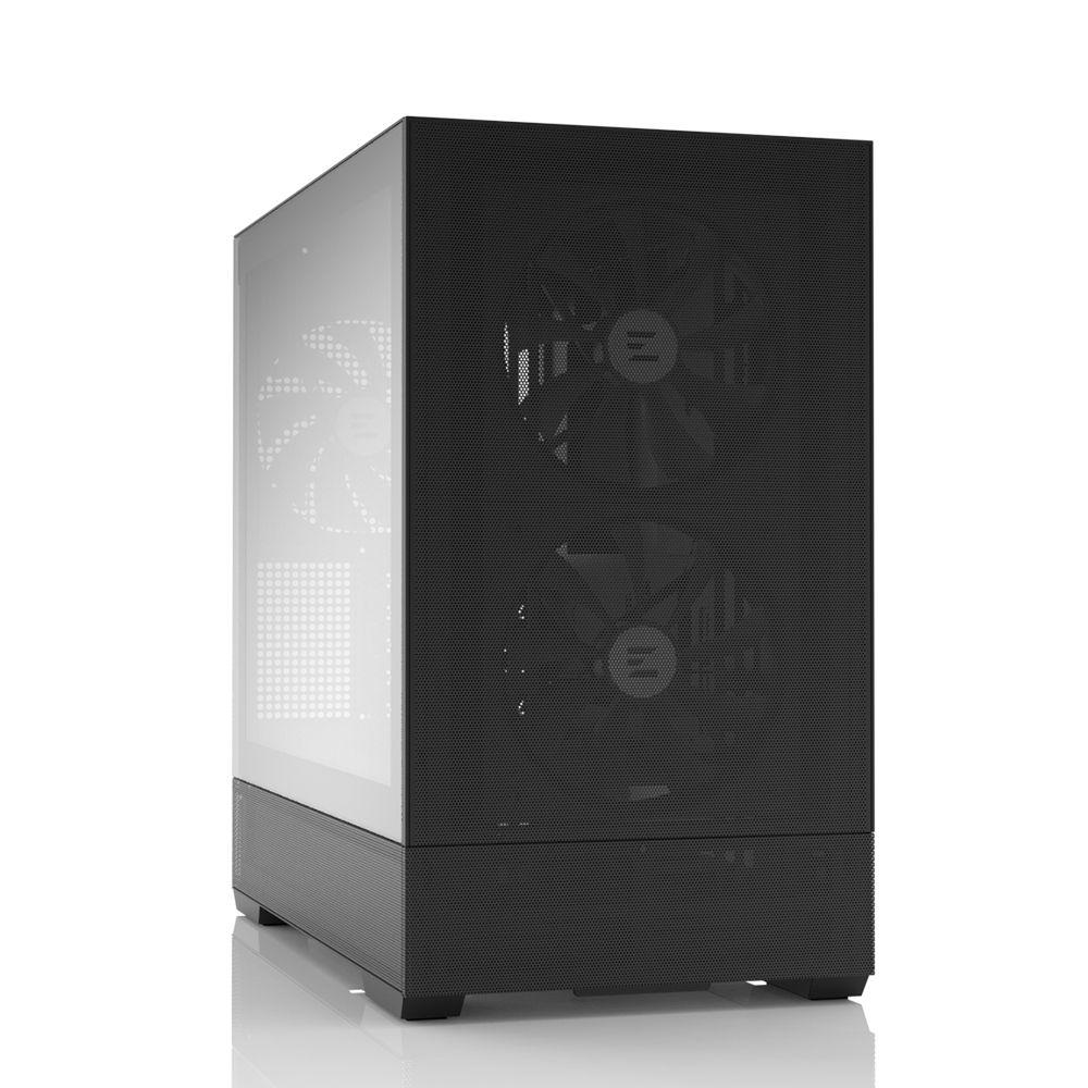 Caixa PC ZALMAN P30 AIR (Micro ATX, Mini-ITX - Mini Tower - Plástico, aço, vidro temperado - Preto) — miniatura 12
