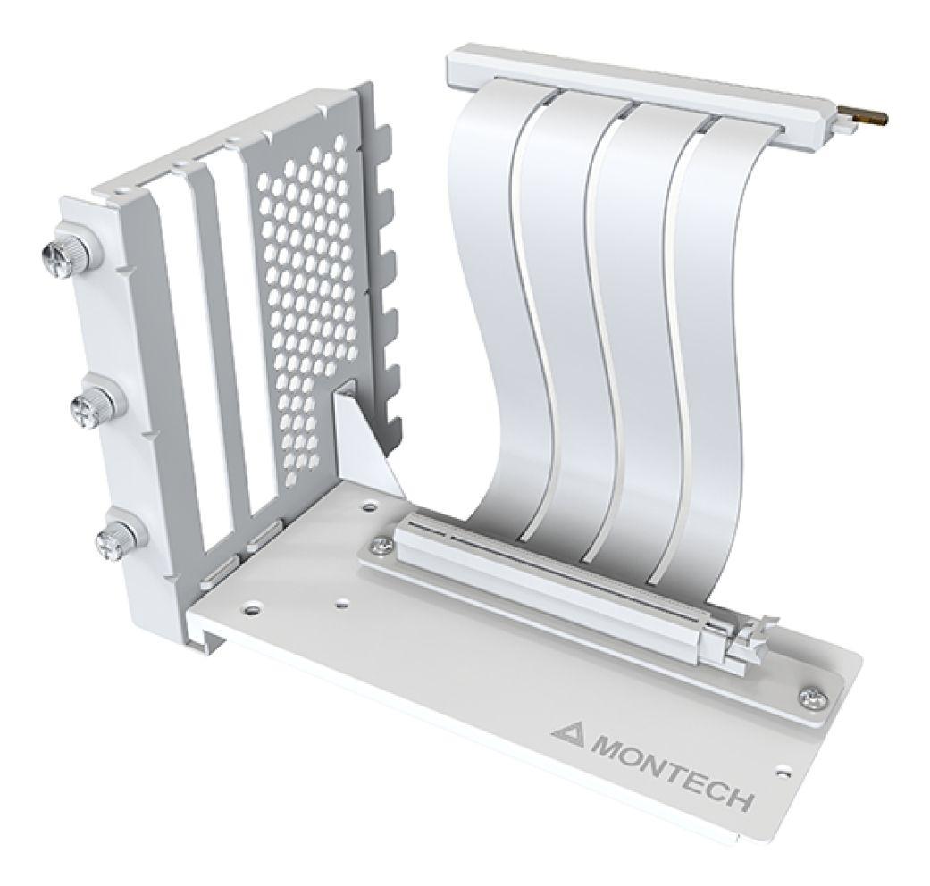 Kit de Suporte Vertical para Placa Gráfica MONTECH VERTICAL-KIT-W (Branco)