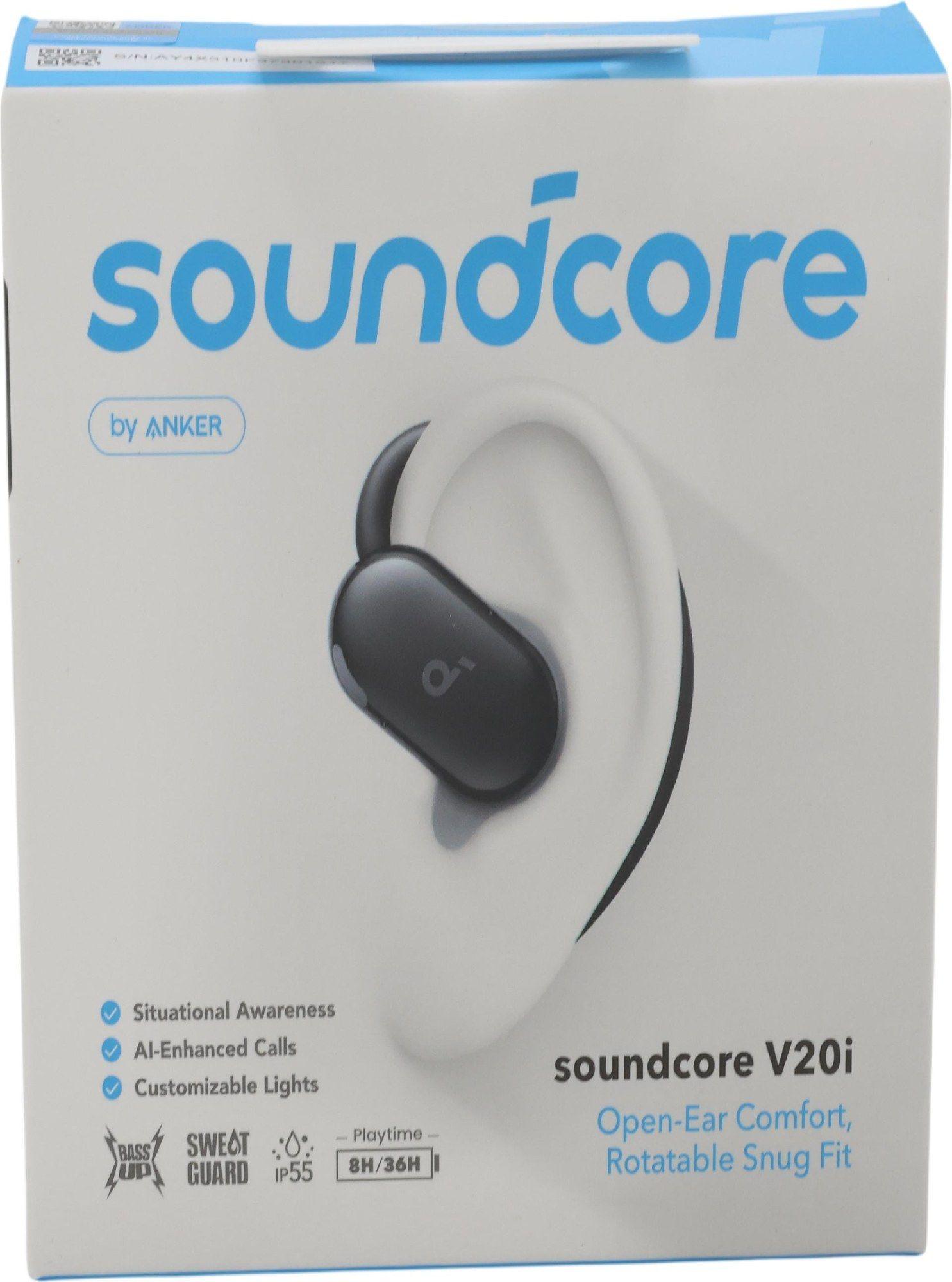 Auscultadores ANKER Soundcore V20i (Auscultadores de ouvido aberto - Bluetooth - Sem fios - Preto)