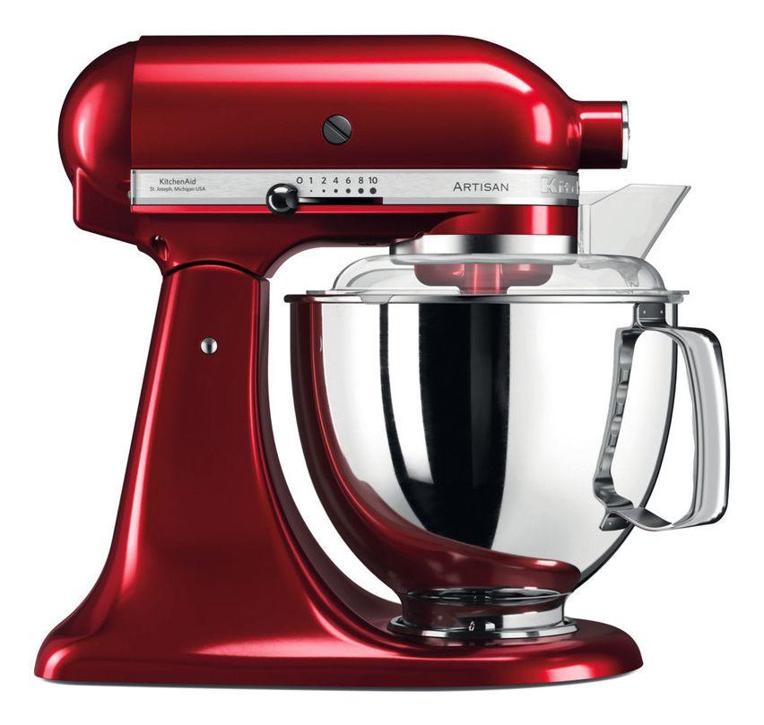 Batedeira KITCHENAID Artisan 5KSM175PSECA (300 W - 220 RPM - 4,7 l - Vermelho)