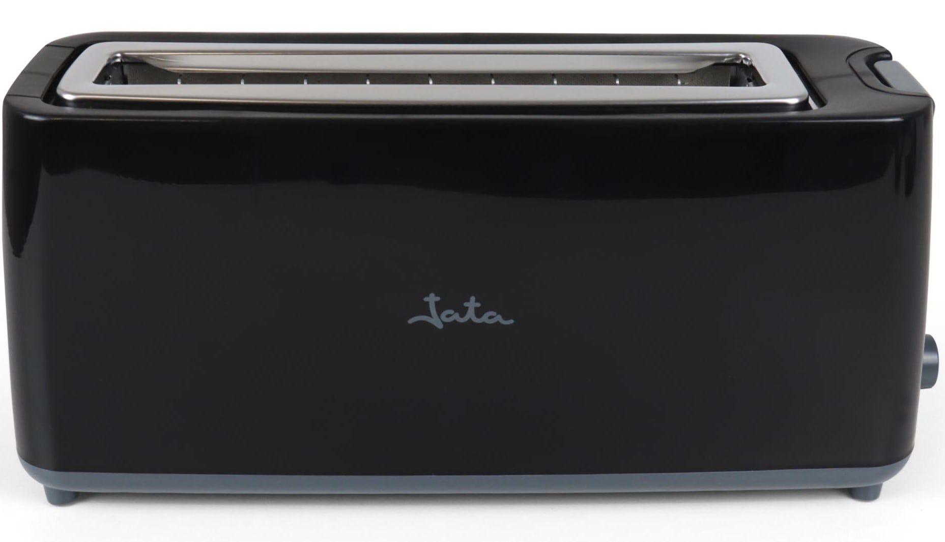 Torradeira JATA JETT1579 (900 W - 1 fatia - Aço inoxidável - Preto)