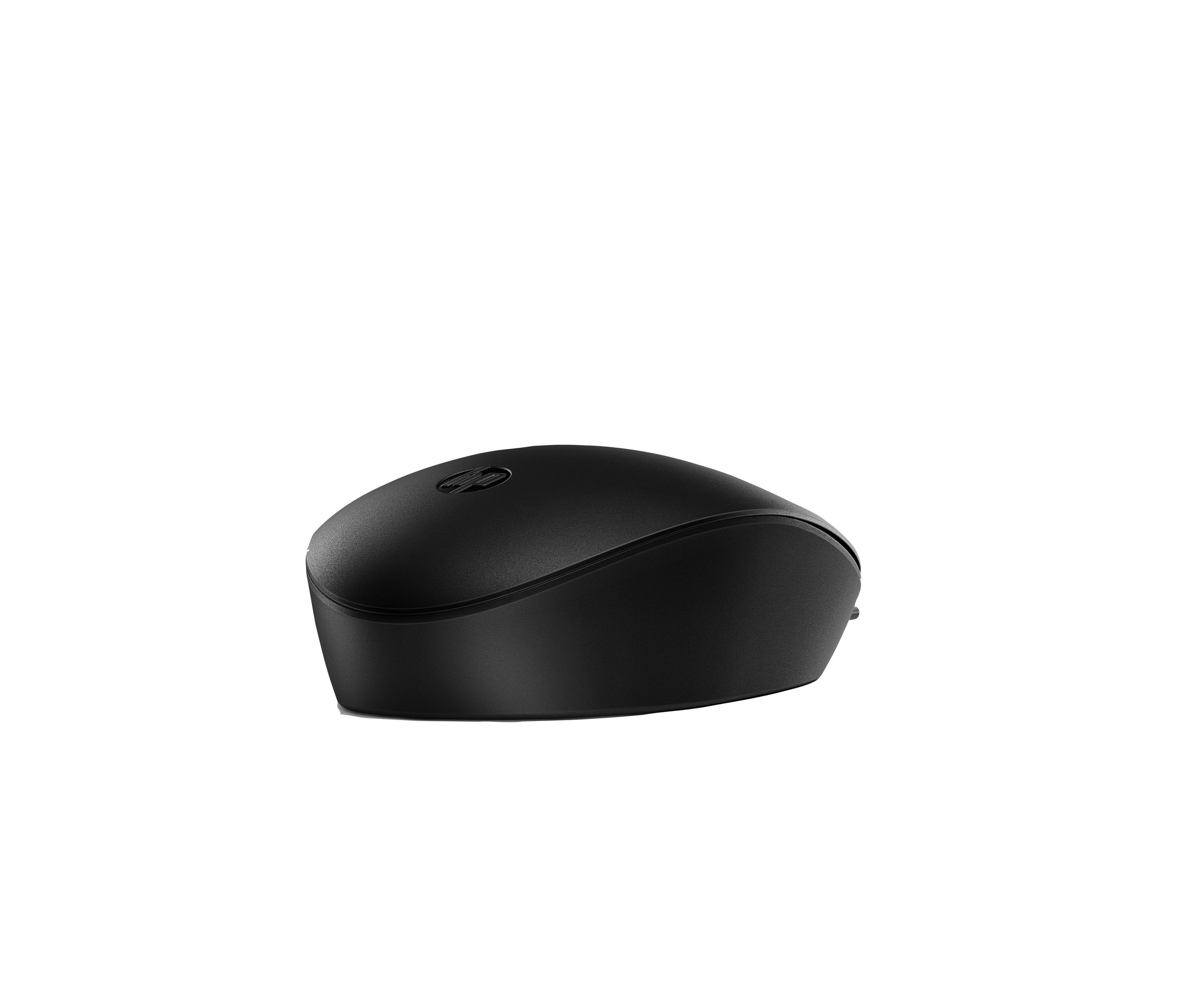 Rato HP 125 (Ambidestro - Até 1200 DPI - USB Type-A - Preto) — miniatura 2