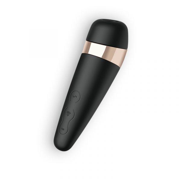 Vibrador SATISFYER Pro 3+ Vibration (Preto/Rosa Dourado) — miniatura 3