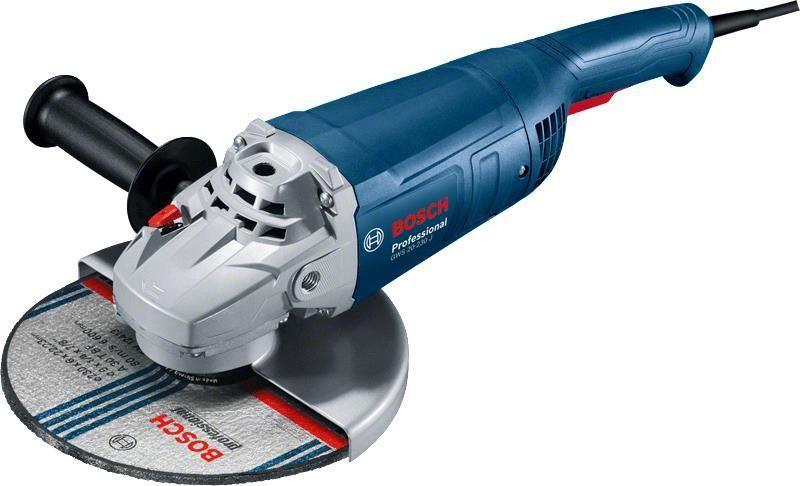Rebarbadora Angular BOSCH GWS 20-230 J Professional (Preto/Azul)