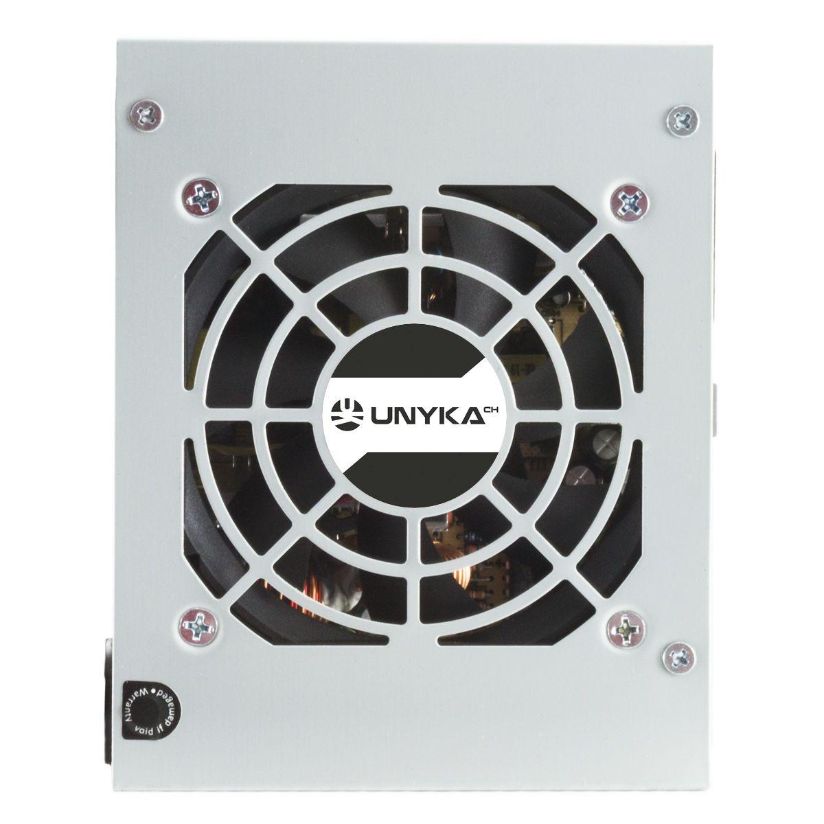 Fonte de Alimentação UNYKACH 52017 (SFX - 450 W - Não modular - Prateado), miniatura 3