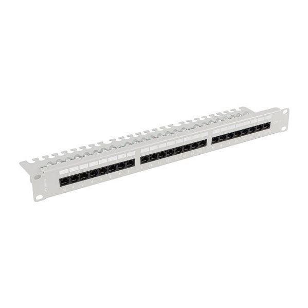 Patch Panel LANBERG PPU6-1124-S (24 x RJ-45 - Cinzento), miniatura 2