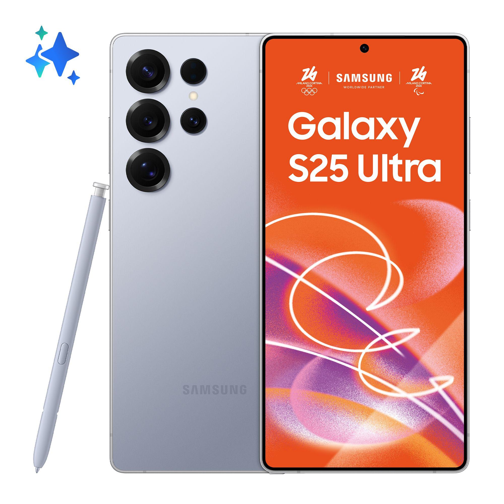 Smartphone SAMSUNG Galaxy S25 Ultra 5G (12GB/256GB - 6,9" - Titânio Azul-prateado)