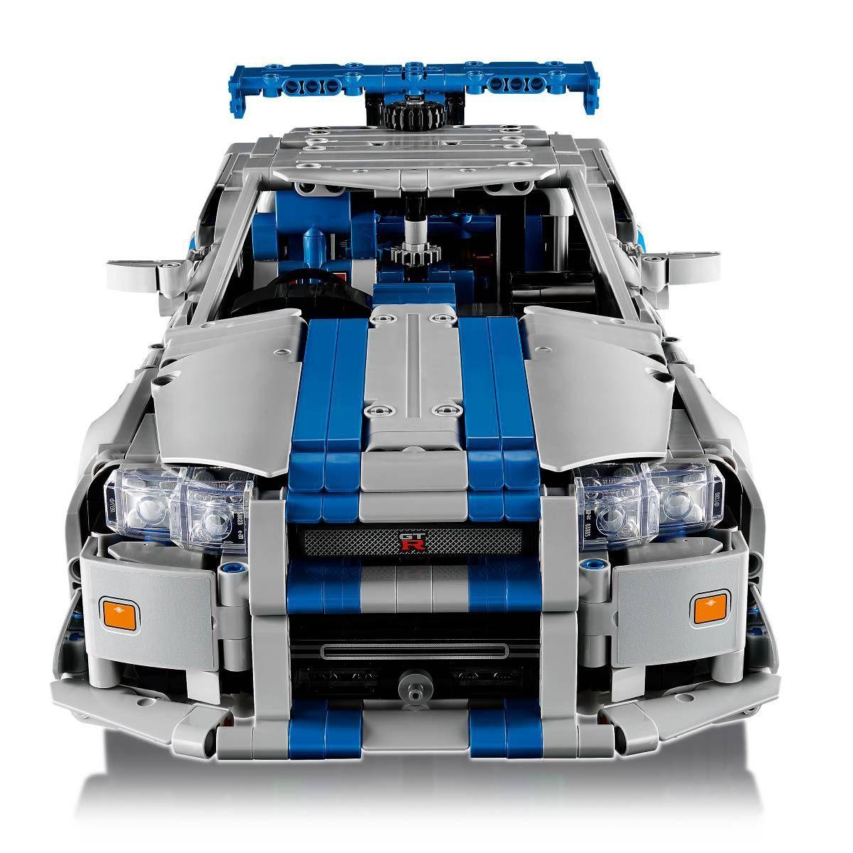 LEGO 42210 Technic Velocidade Furiosa Carro Nissan Skyline GT-R (R34) (18+ anos - 1410 peças), miniatura 5