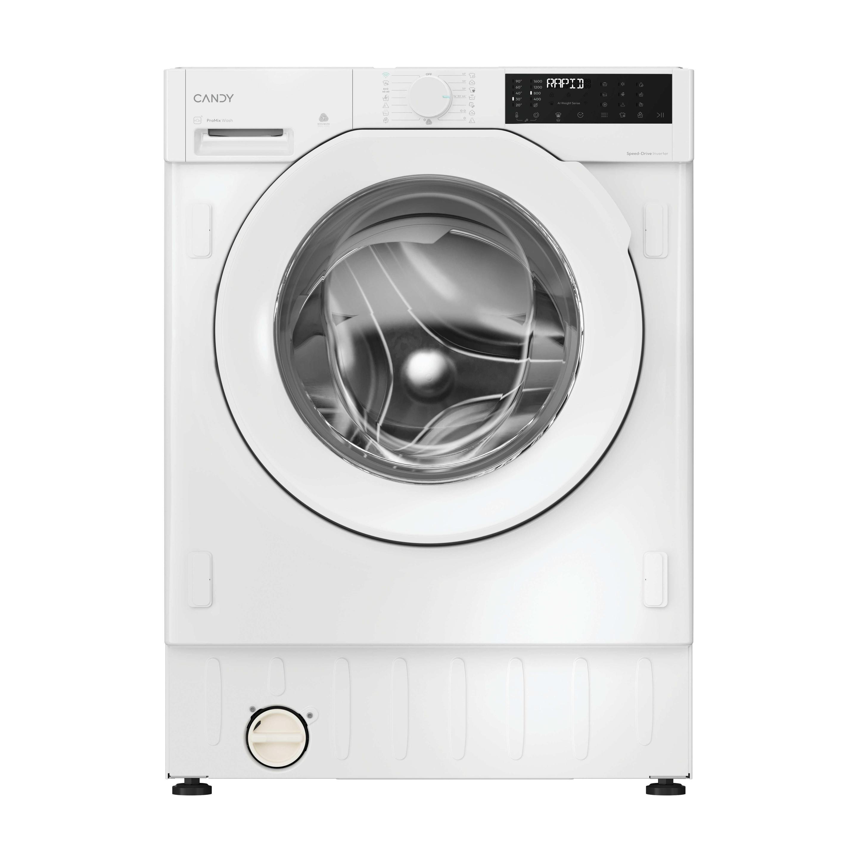 Máquina de Lavar e Secar Encastre CANDY BC4S695M6D8-S (Altura 82 cm - Branco)