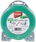 Fio de Nylon para Roçadora MAKITA E-01769 (Nylon - Verde)