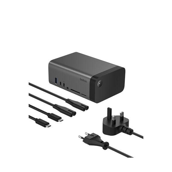 Estação de Ancoragem USB-C BELKIN INC020KQSGY (8K Ultra HD - Cinzento), miniatura 2
