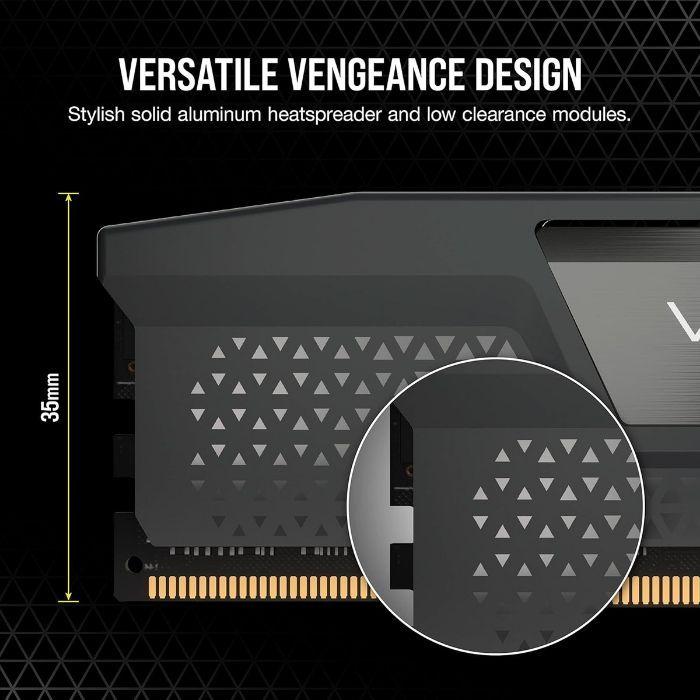 Memória RAM CORSAIR Vengeance CMK32GX5M2B6000Z30 (6000MHz - 32GB - DIMM), miniatura 6