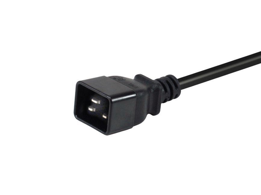 Cabo de Alimentação EQUIP 112131 (3 m - IEC C19 - IEC C20 - Preto) — miniatura 2