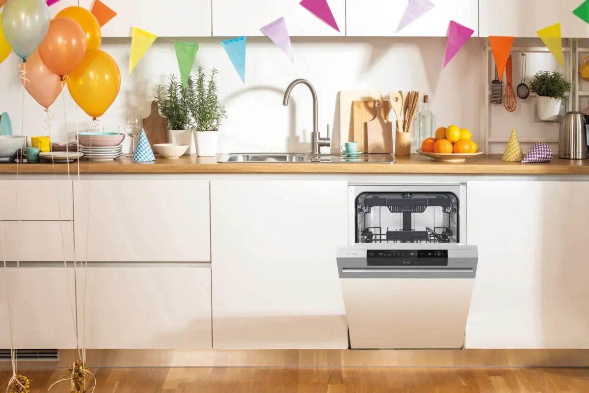 Máquina de Lavar Loiça de Encastre GORENJE GI561D10S (11 talheres - C - 45 dB - Preto), miniatura 5