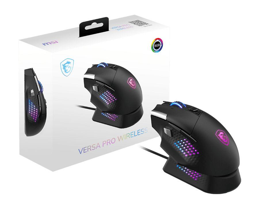 Rato MSI Versa Pro RGB + Mouse Dock Pro (Mão direita - 26000 DPI - Ótico - Preto) — miniatura 8
