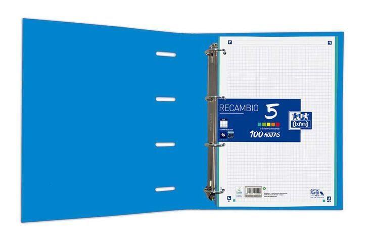 Pasta de Anéis OXFORD Europeanbinder Classic A4+ (Turquesa) — miniatura 2