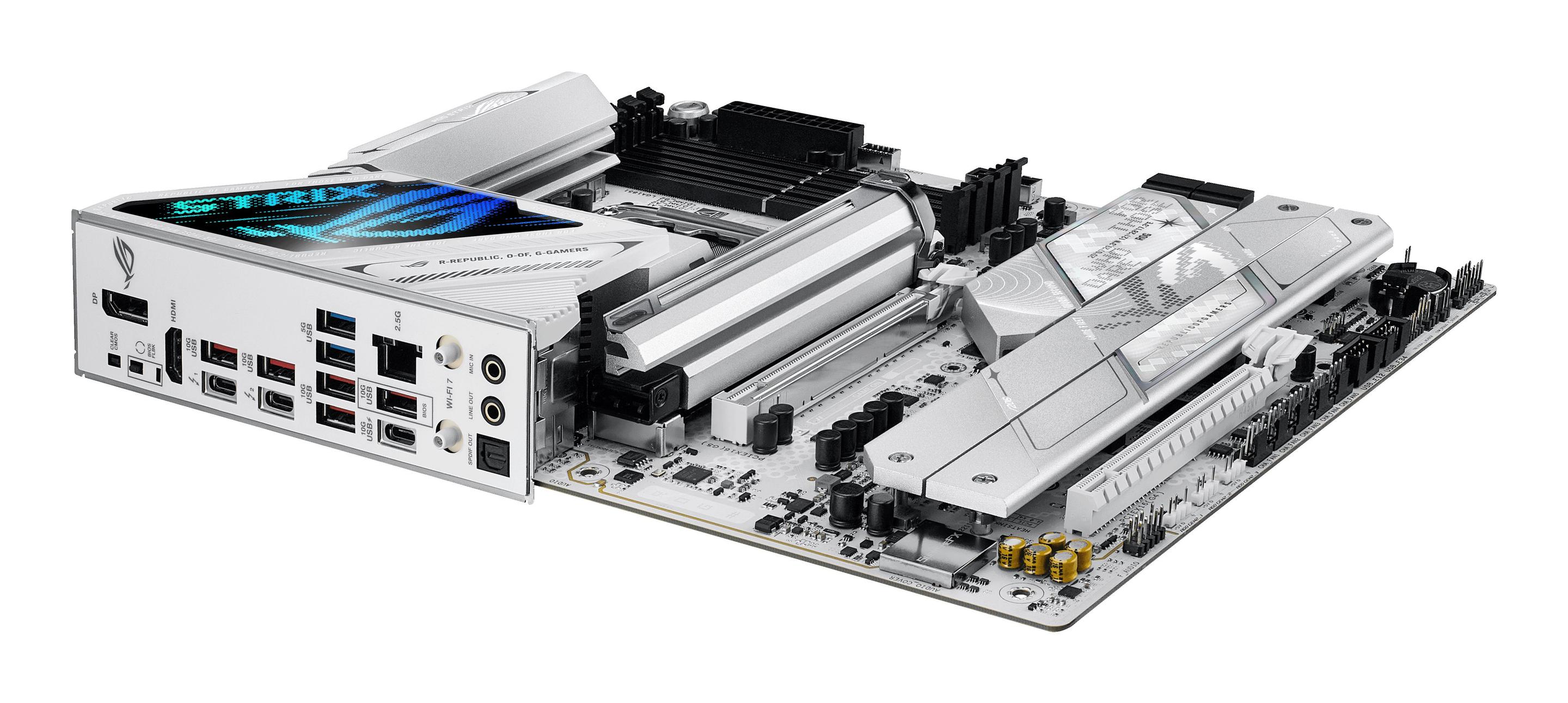 Motherboard ASUS ROG STRIX Z890-A GAMING WIFI (LGA 1851 (Socket V1) - Intel Core Ultra - ATX - Branco), miniatura 10