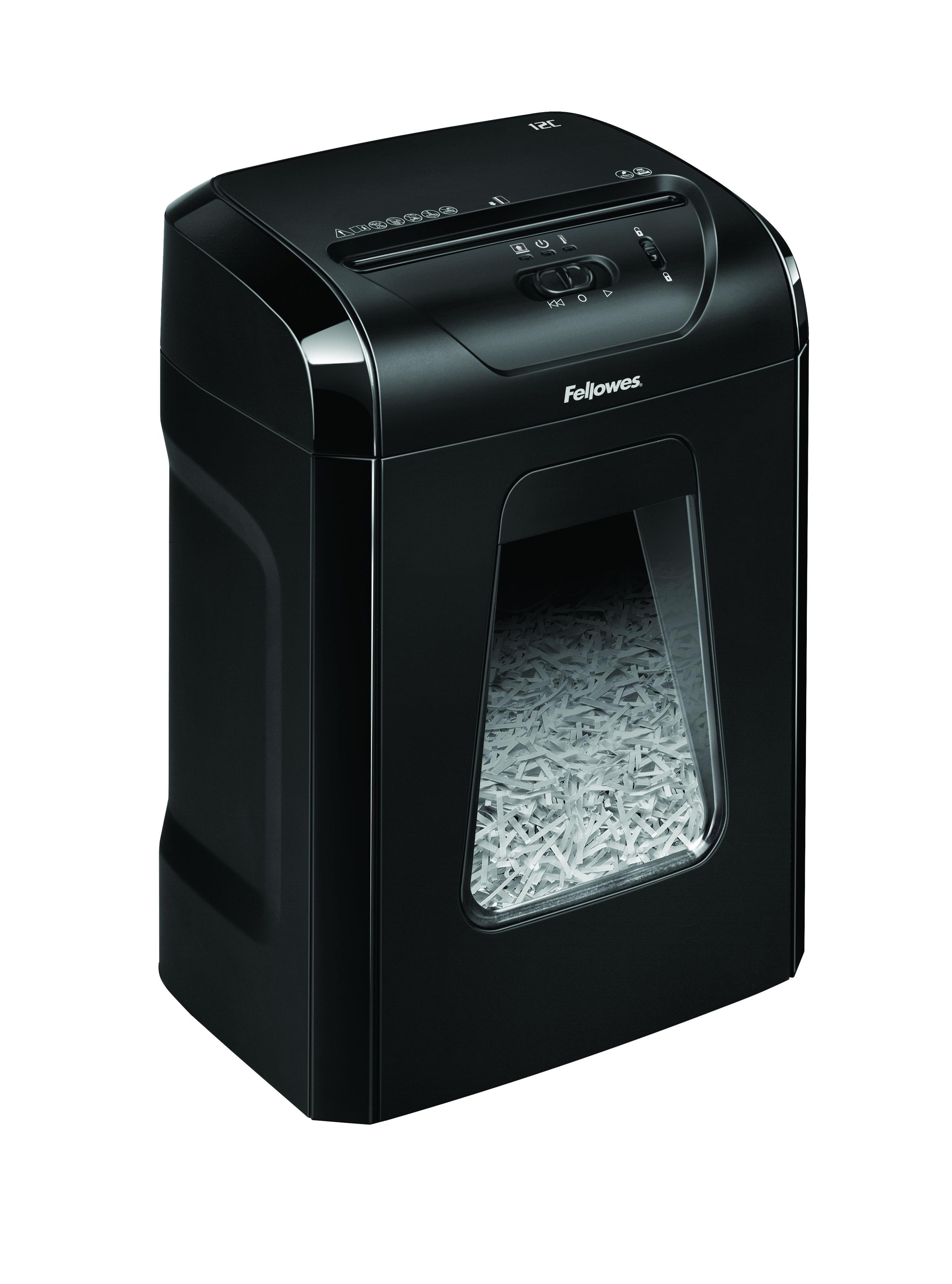 Destruidora de Papel FELLOWES 12C (Preto) — miniatura 3