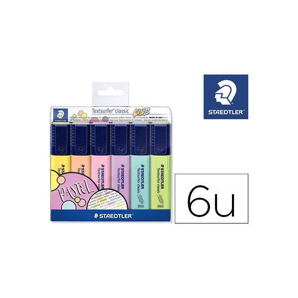 Conjunto de Marcadores Fluorescentes STAEDTLER Textsurfer Classic 364 CWP6 (Polipropileno - Cores pastel sortidas) — miniatura 2