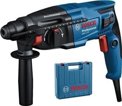 Martelo Perfurador BOSCH GBH 2-21 Professional (720 W - Corrente elétrica - Preto, Azul e Vermelho)