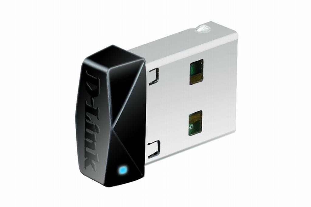 Adaptador USB Wi-Fi D-LINK DWA-121 (Wi-Fi 4 - 150 Mbit/s - Banda única - Preto)