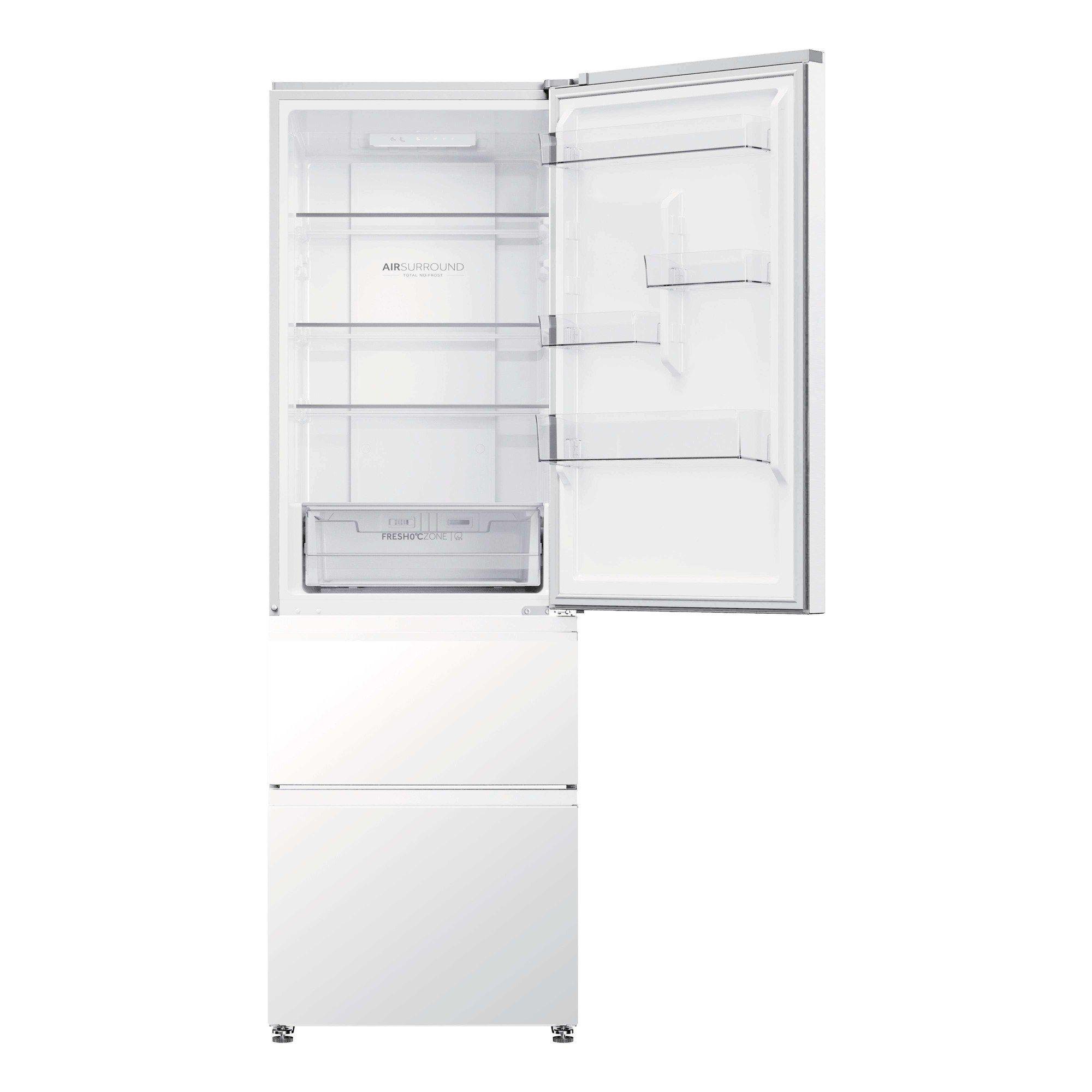 Frigorífico Combinado Independente HAIER HTR3618CNPW (360 L - hOn - 185x59,5x66,7 cm - Branco), miniatura 2