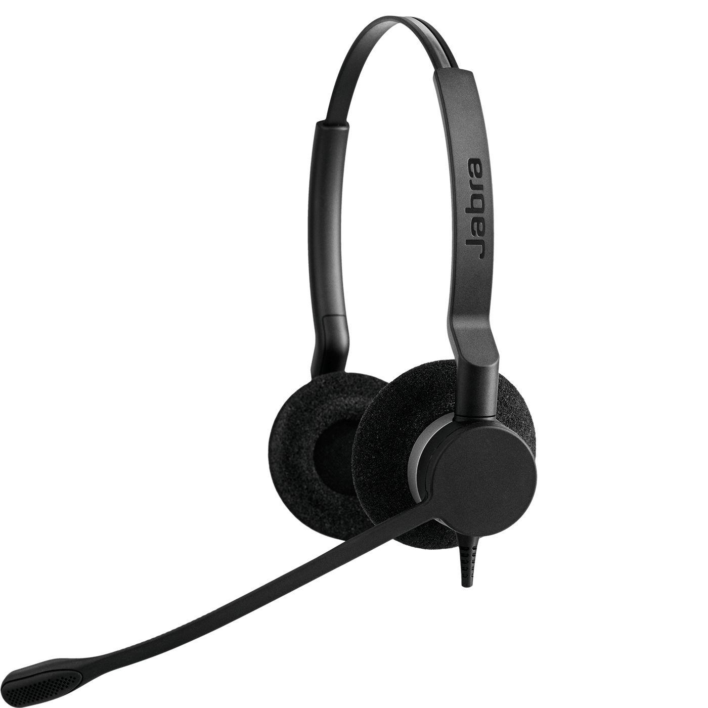 Headset Call Center JABRA BIZ 2300 Duo QD (Binaural - Com fios - Supra-aural - Preto), miniatura 2