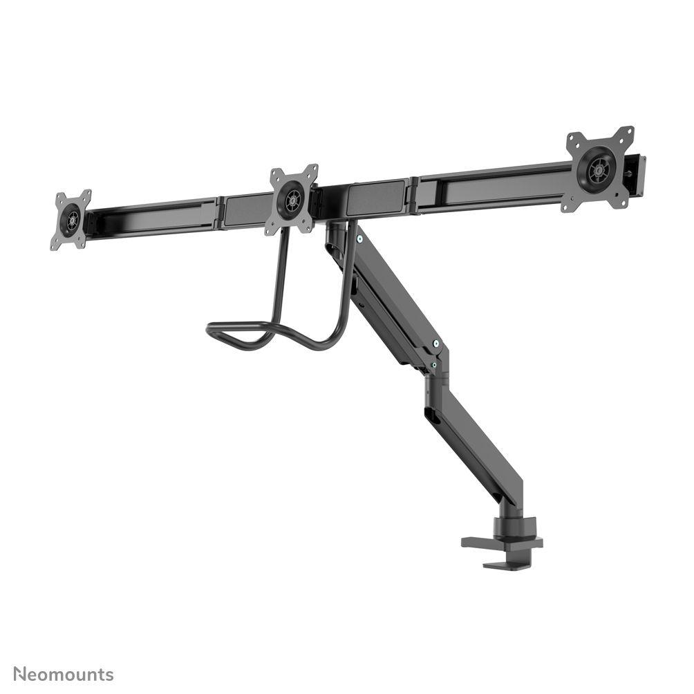 Suporte de Secretária para 3 Monitores NEOMOUNTS NM-D775DX3BLACK (17–27" - 6 kg por monitor - Preto), miniatura 4