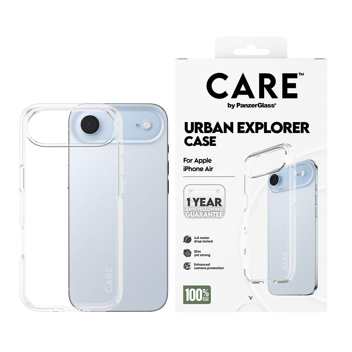 Capa PANZERGLASS CARE by Urban Explorer Case (Apple iPhone Air - Apple - Transparente), miniatura 2