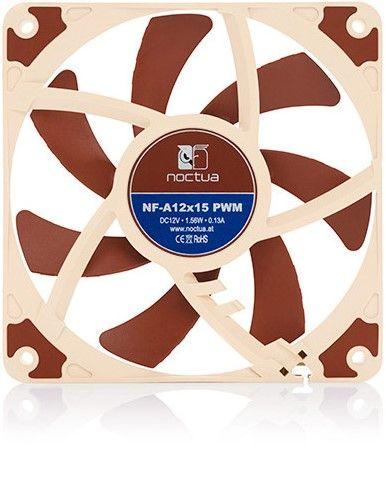 Ventoinha de Caixa NOCTUA NF-A12x15 PWM (Bege e Castanho), miniatura 6