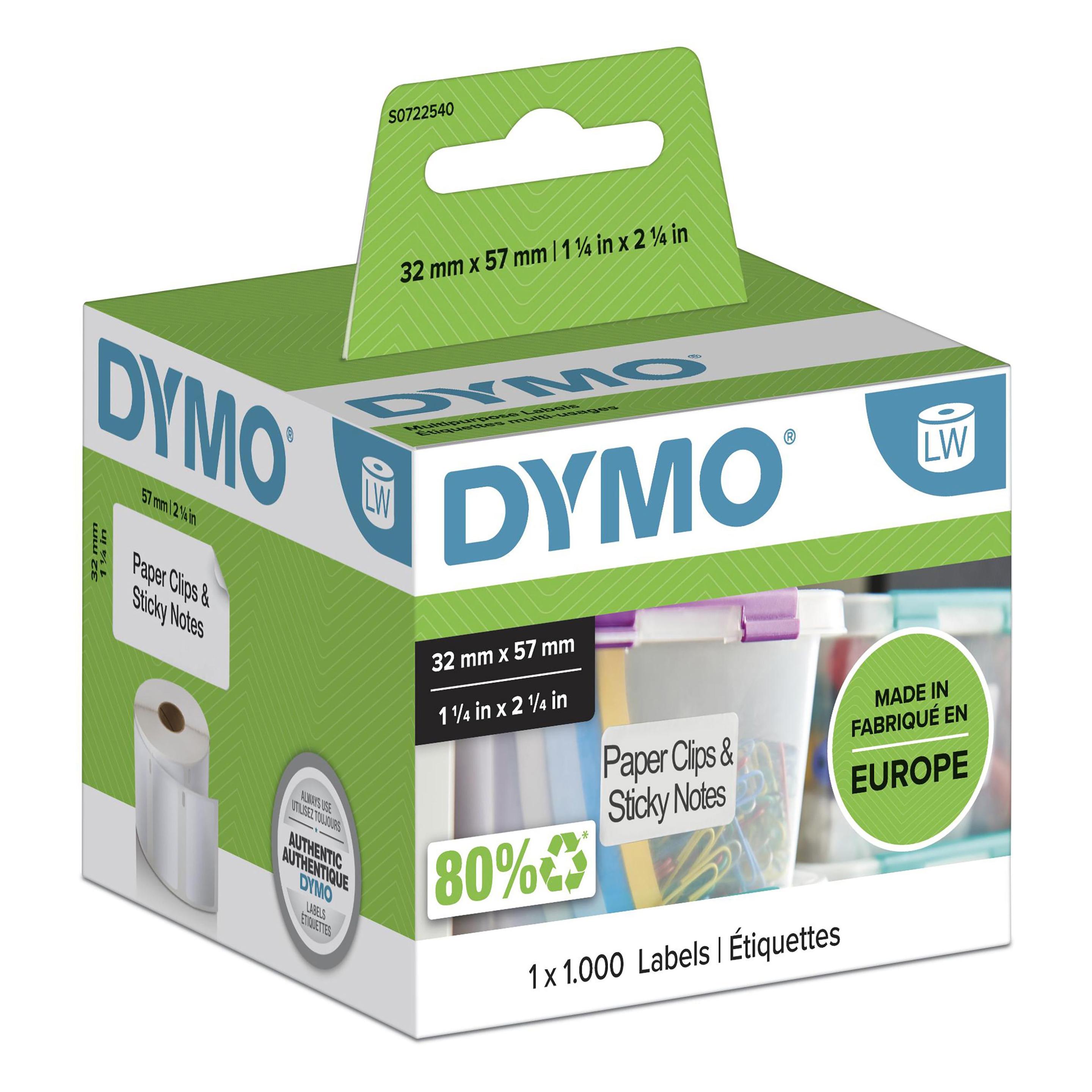 Etiquetas de Impressão DYMO S0722540 (Branco)