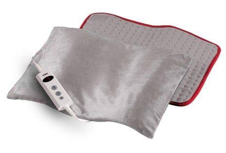Almofada Térmica SOLAC CT8703 Bremen Digit Soft+ (Tecido - 48 x 34 cm - Cinzento)