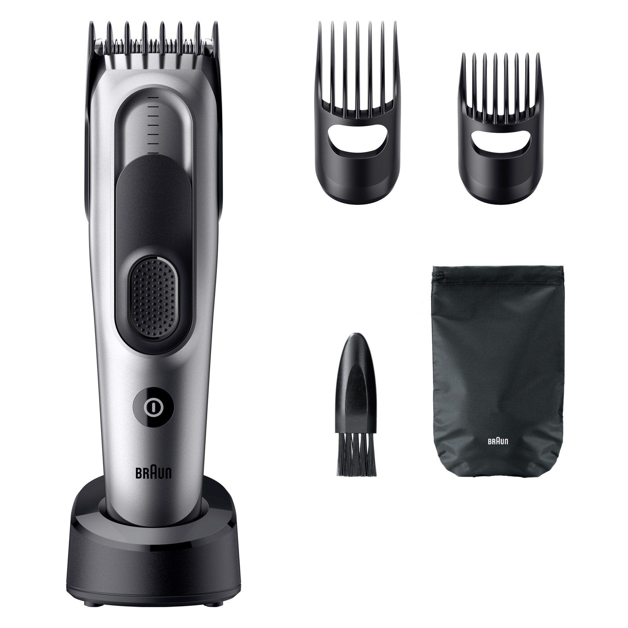 Máquina de Cortar Cabelo BRAUN HC7590 (Preto e Prateado), miniatura 4