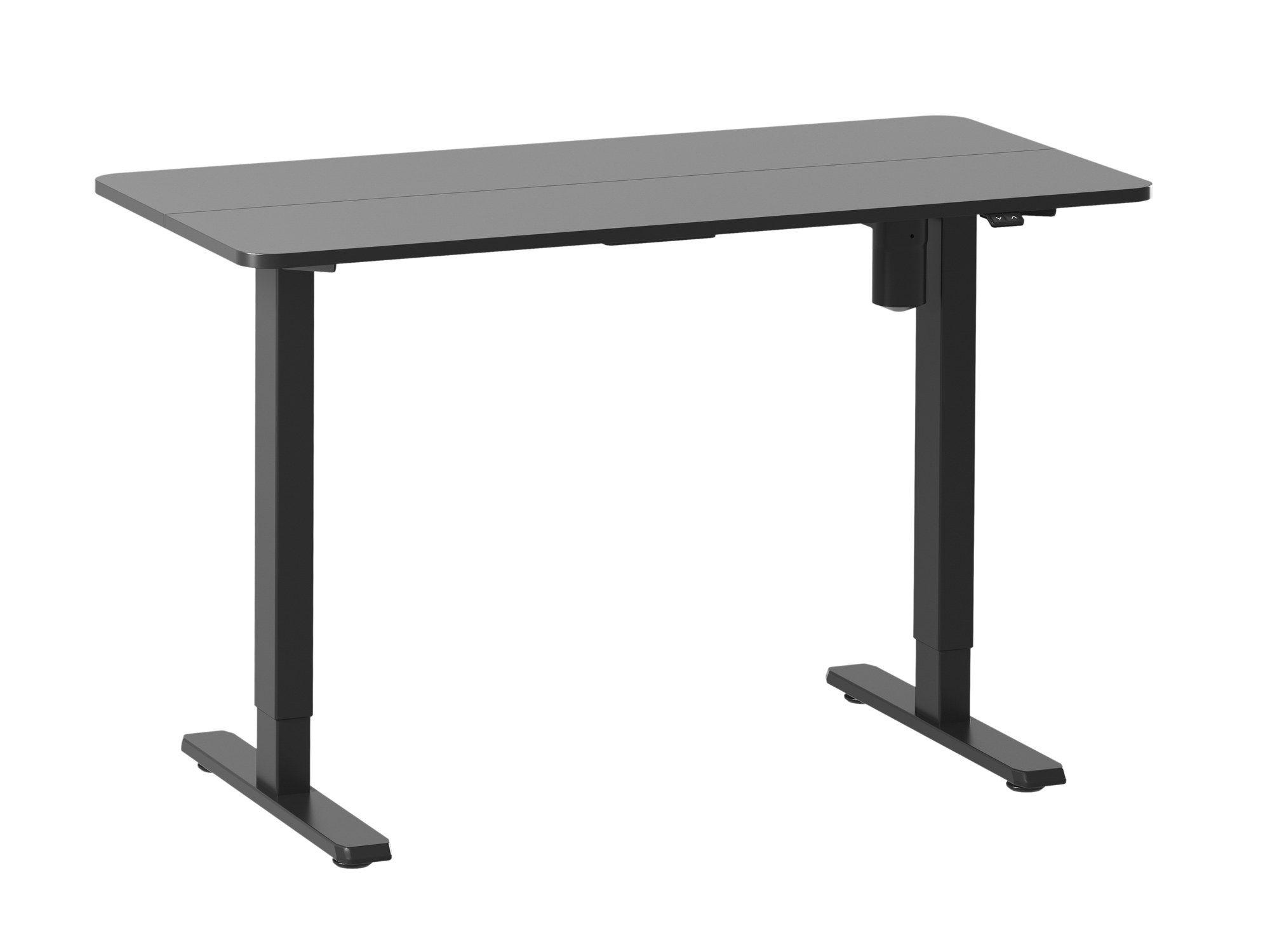 Secretária Elétrica EQUIP Ergo 650812 (Plástico - 1200 x 600 mm - Preta)
