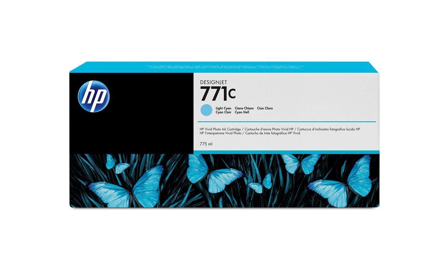 Tinteiro HP 771C (Ciano Claro), imagem 1
