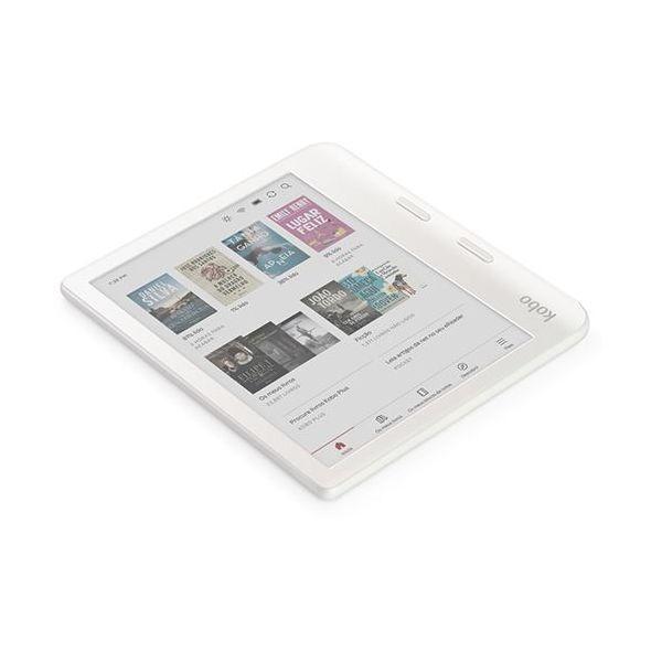 Leitor de Livros Eletrónicos KOBO Libra Colour (7" - 1264 x 1680 pixels - E Ink Kaleido - Branco) — miniatura 4