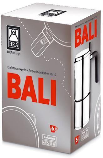Cafeteira Italiana BRA Bali A170402 (Café moído - 0,3 l - Aço inoxidável), miniatura 2
