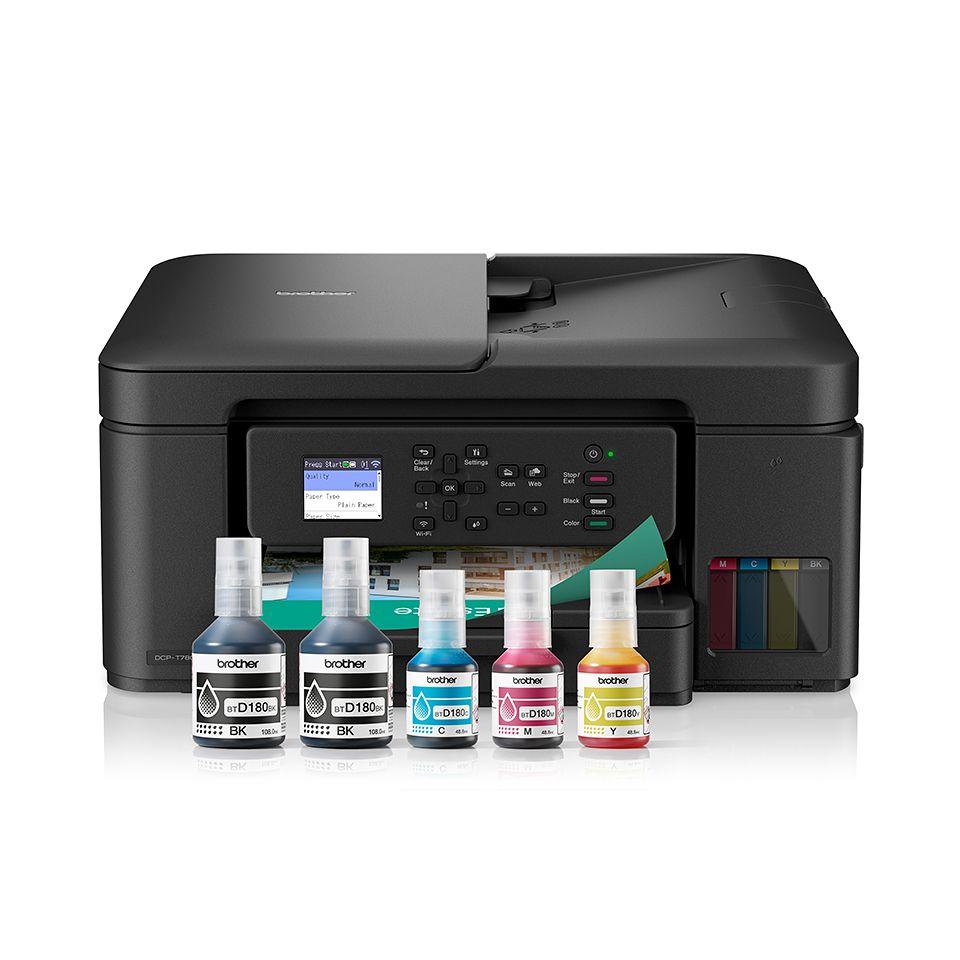 Impressora Multifunções BROTHER DCP-T780DW (A4 - Impressão a cores - 150 folhas - Preto), miniatura 2