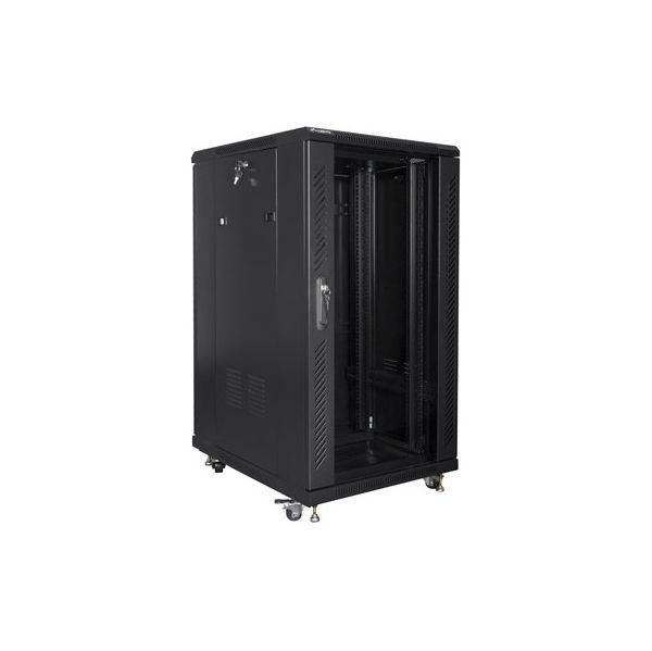 Armário Rack LANBERG FF01-6822-12B (19" - 22U - 600x800 mm - Preto), miniatura 3