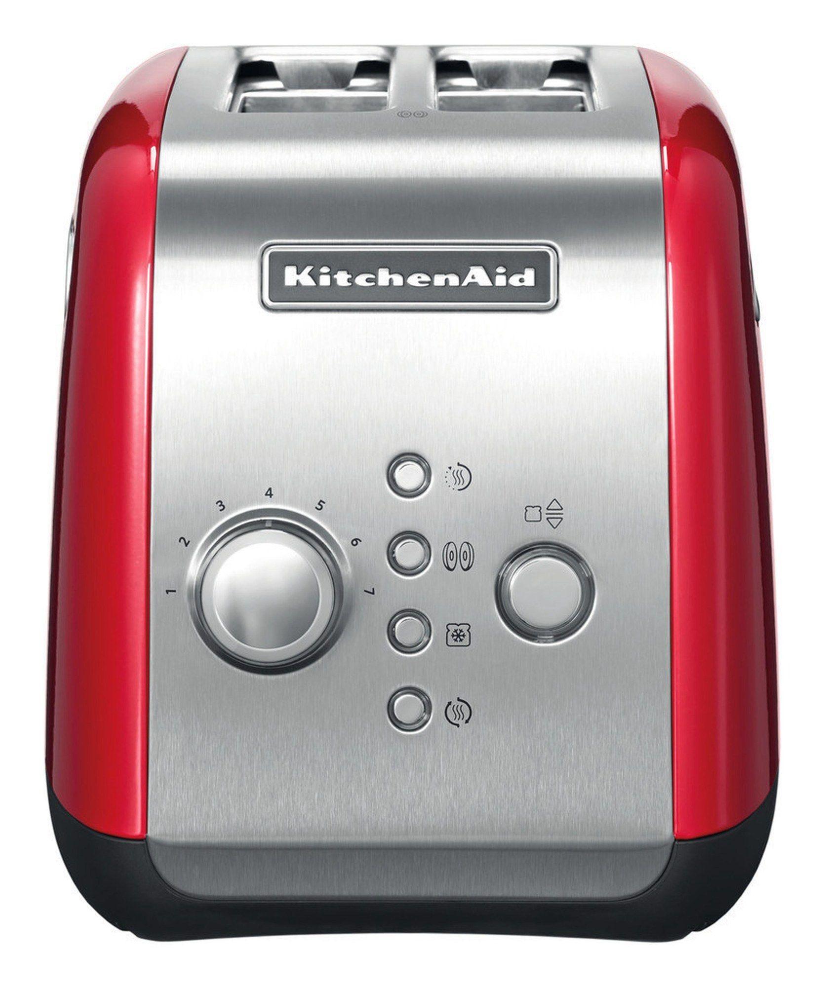 Torradeira KITCHENAID 5KMT221EER (1100 W - Metal - Altura 21 cm - Vermelho) — miniatura 2