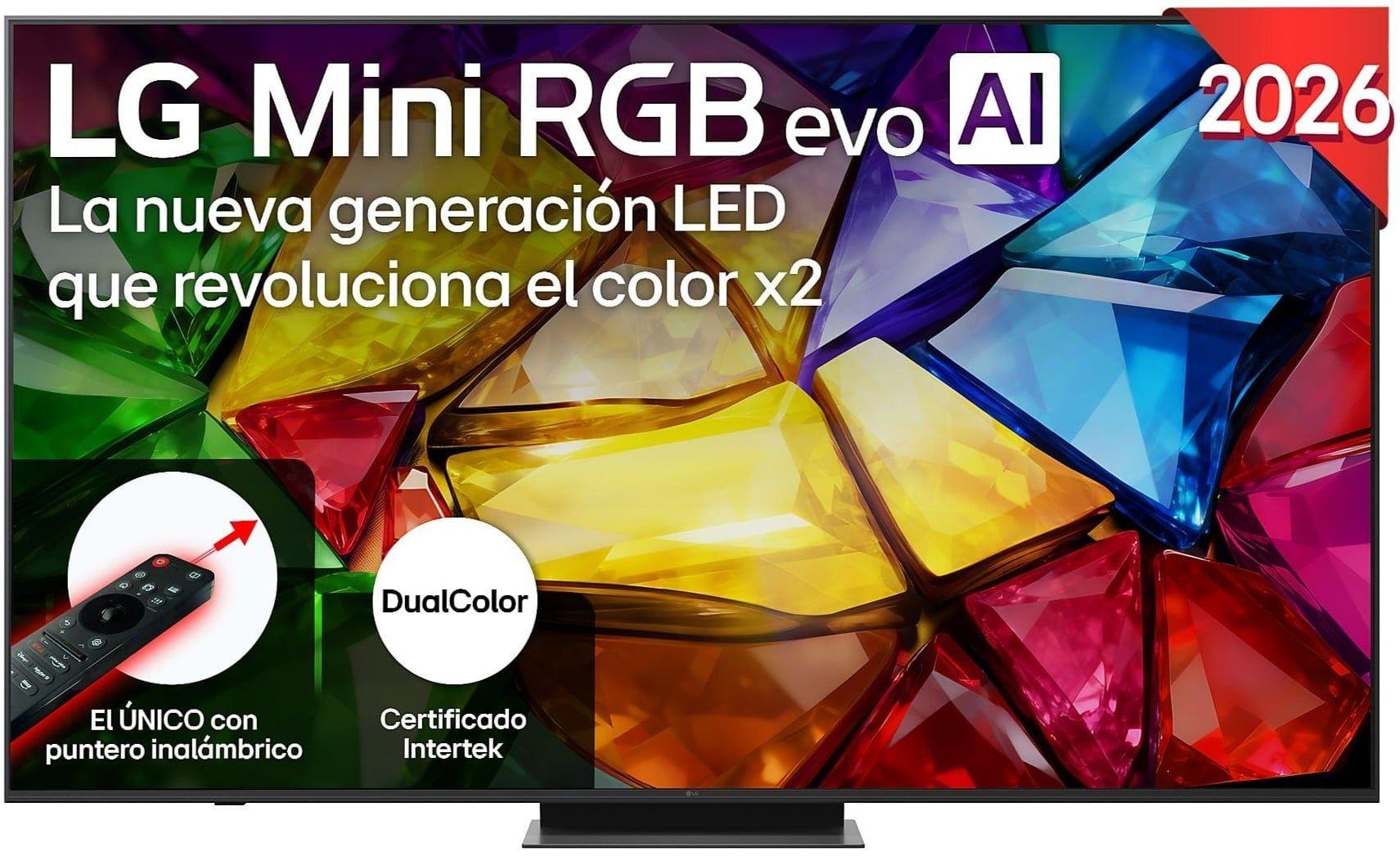 Televisão LG TV 75MRGB87B6B (75" - 4K UHD - 144 Hz - Preto)
