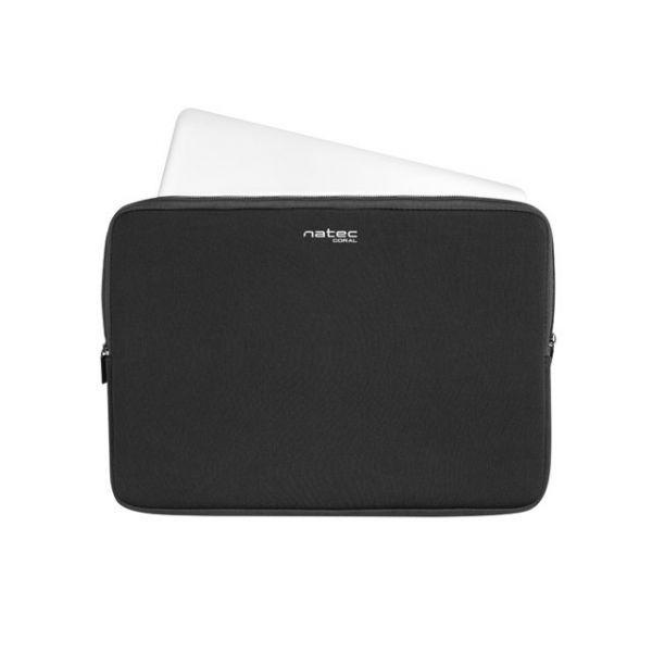Capa para Portátil NATEC Coral NET-1702 (15,6" - Neopreno - Dupla Cremalheira - Preto), miniatura 3