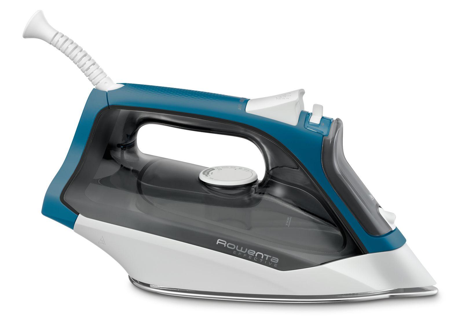 Ferro de Engomar ROWENTA DX1550D1 (2200 W - 0,25 l - Base em aço inoxidável - Azul), miniatura 3