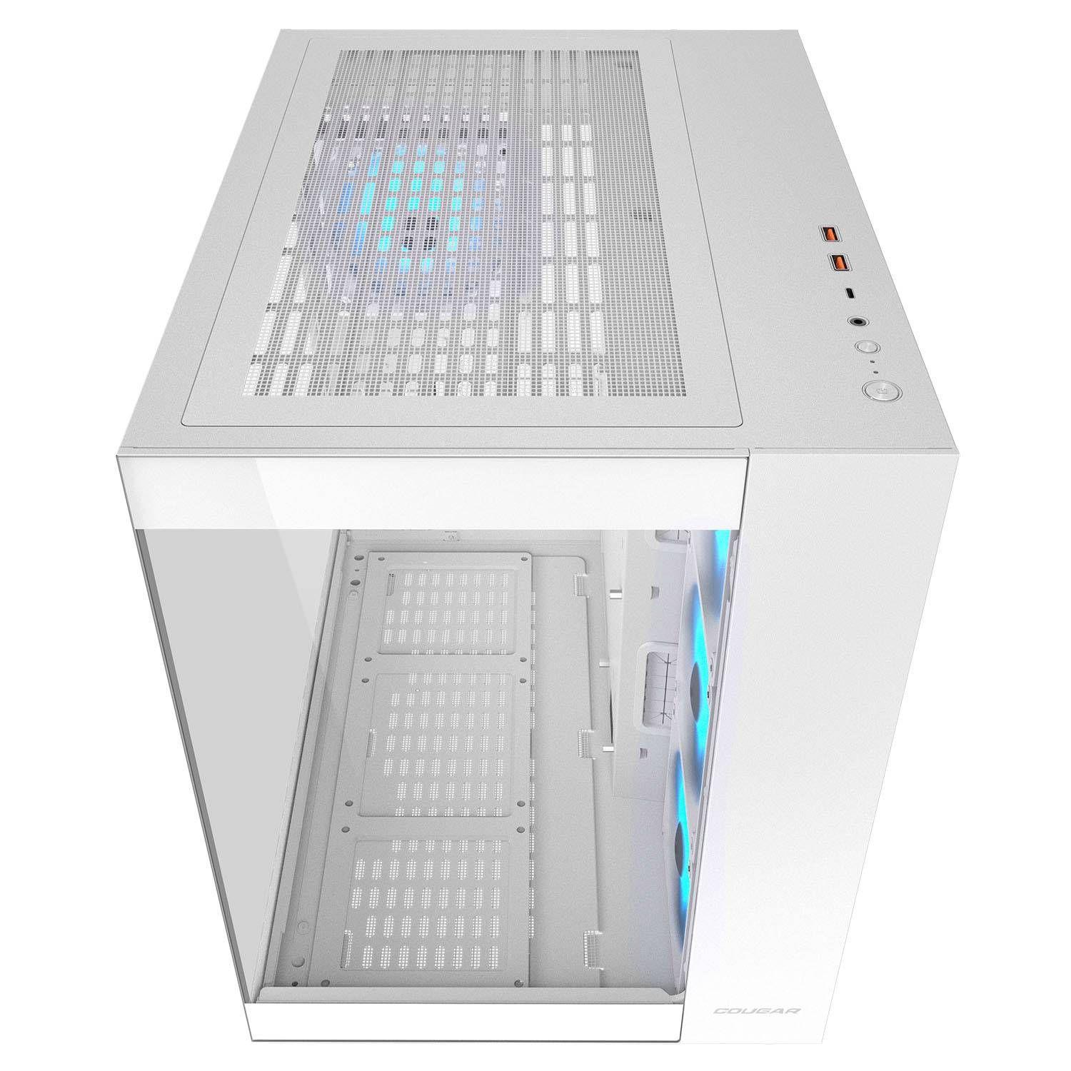 Caixa Mid-Tower COUGAR FV150 ARGB (ATX, Micro ATX, Mini-ITX - Mid-Tower - 180 mm - Branco) — miniatura 4