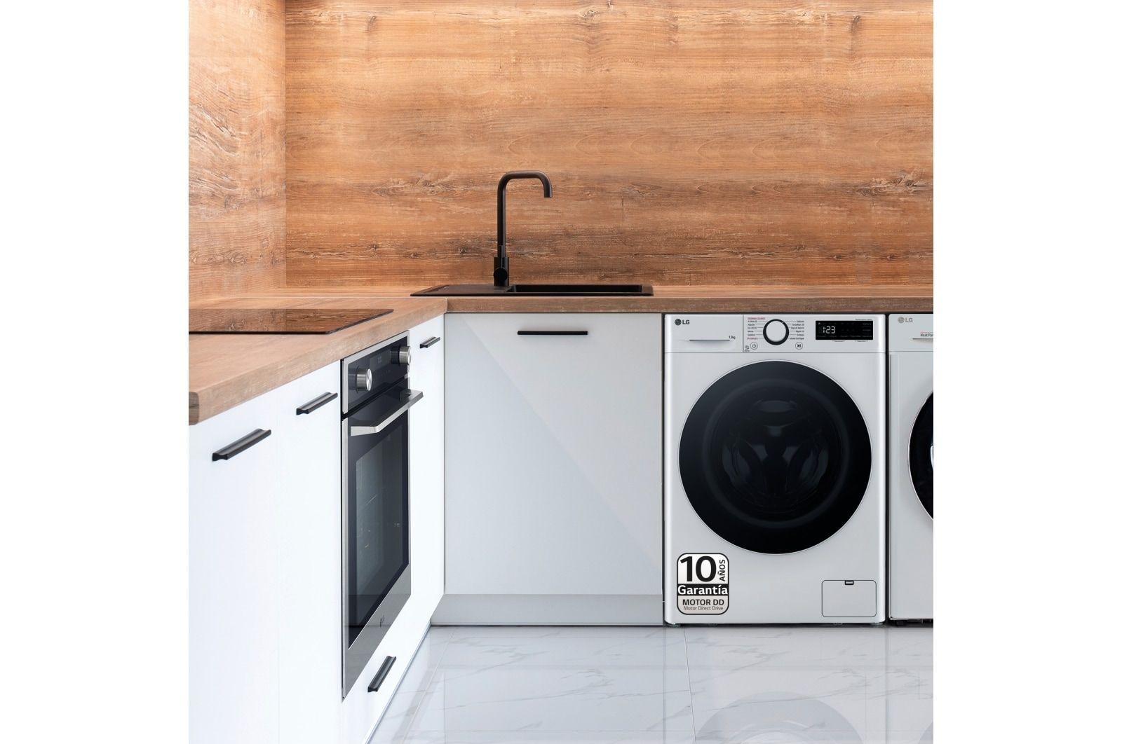 Máquina de Lavar Roupa Independente LG F4WR6013A0W (1360 RPM - A - 58 l - Branco), miniatura 7