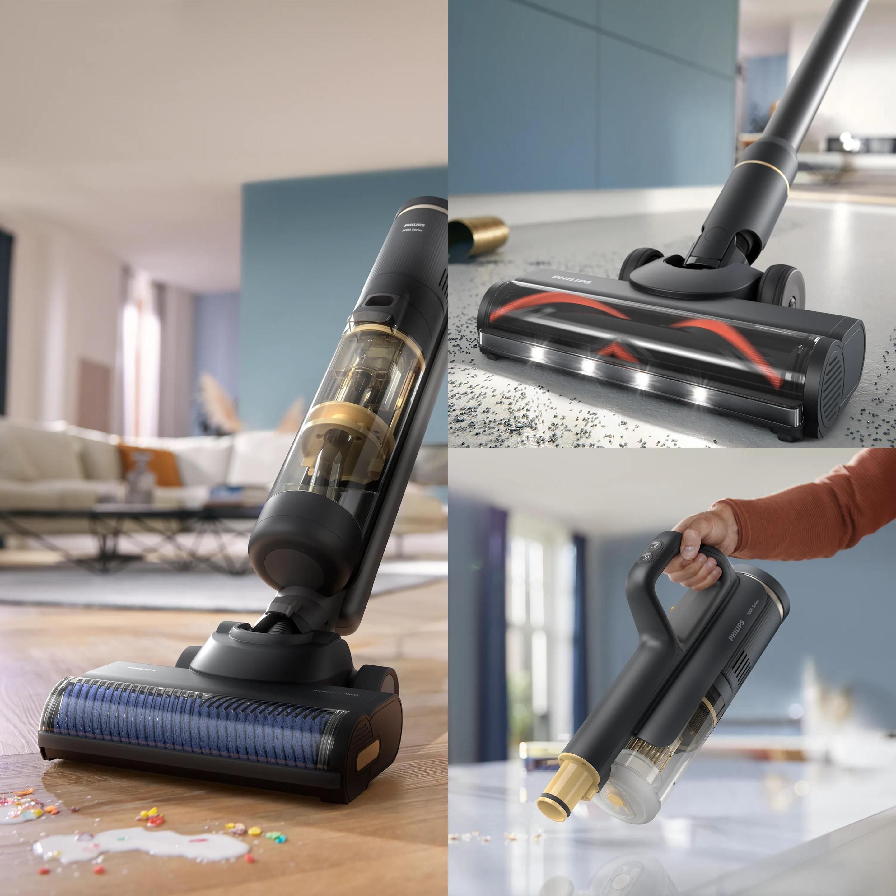 Aspirador Vertical 3 em 1 PHILIPS XW7264/11 (Altura 116 cm - Preto), miniatura 4